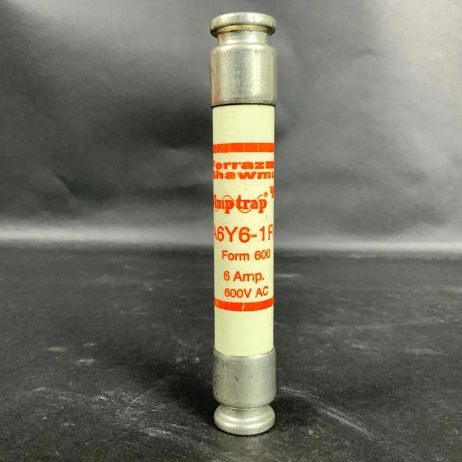 Used FERRAZ SHAWMUT A6Y6-1R OLD STOCK FUSE ($7 OBO)