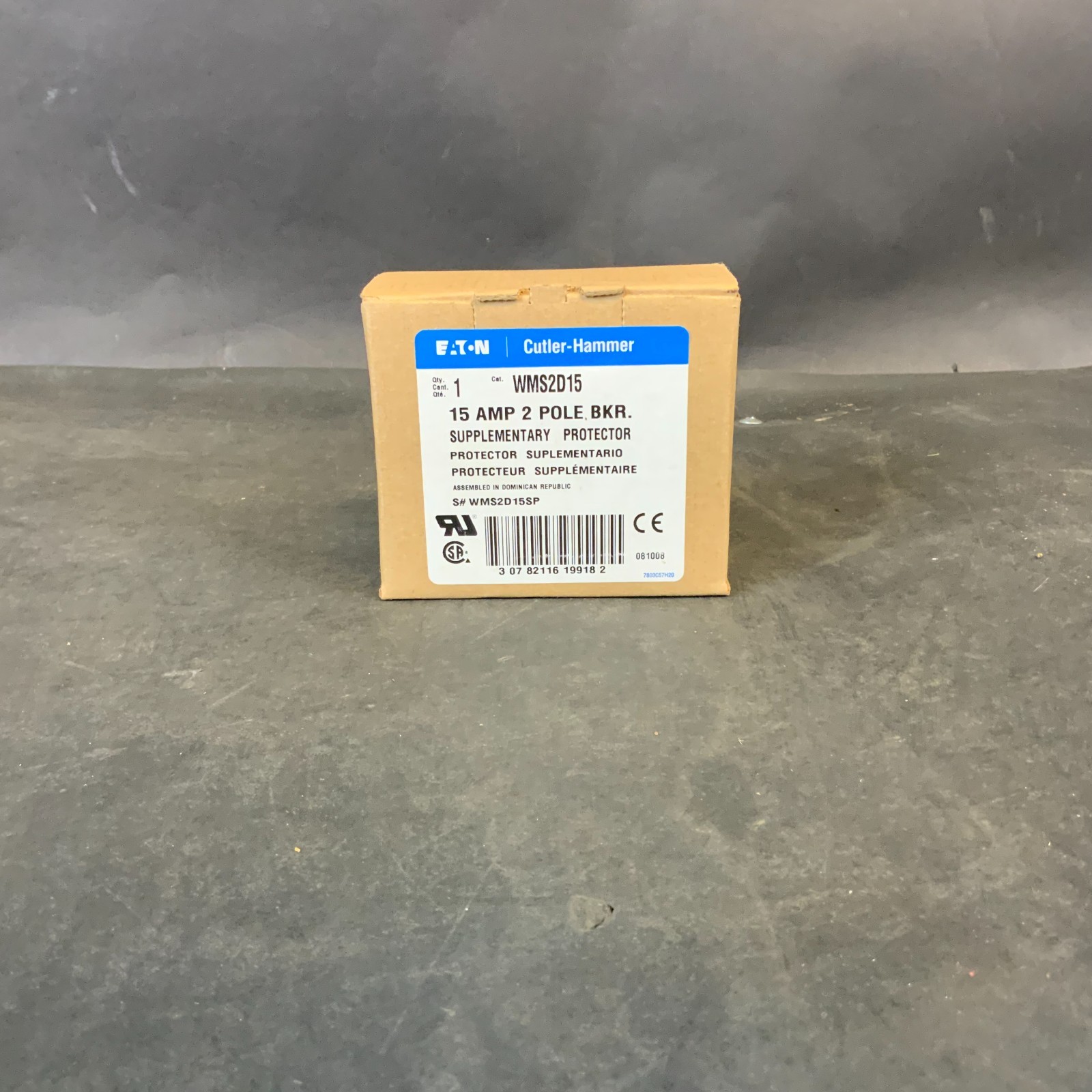EATON WMS2D15 CIRCUIT BREAKER ($7 OBO)