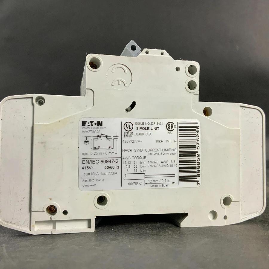 Used EATON WMZT3C20 CIRCUIT BREAKER ($35 OBO)