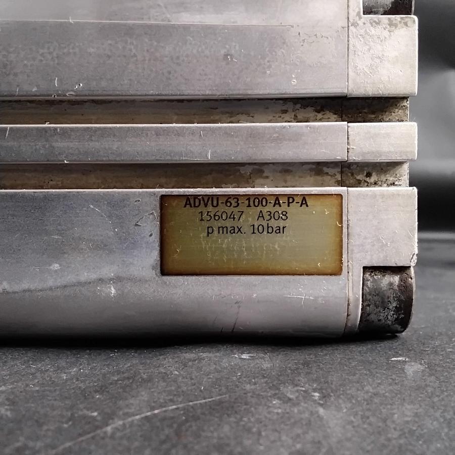 Used FESTO ADVU-63-100-A-P-A COMPACT CYLINDER ($100 OBO)