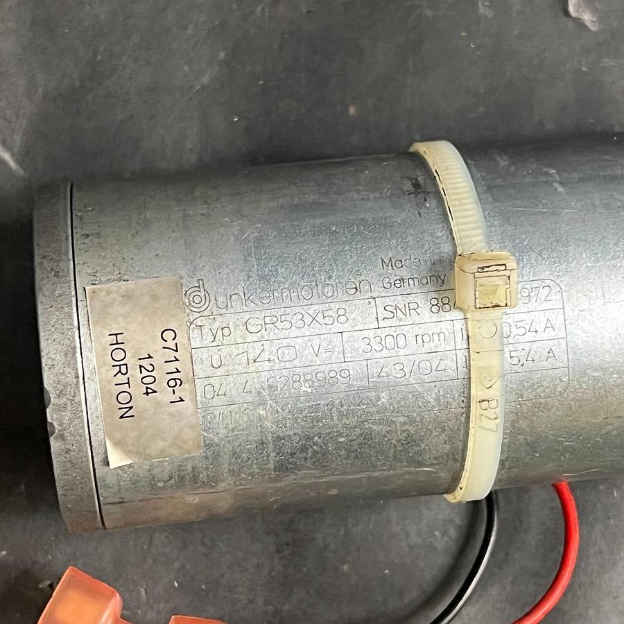 Used DUNKERMOTOREN GR53X58 DC MOTOR ($180 OBO)