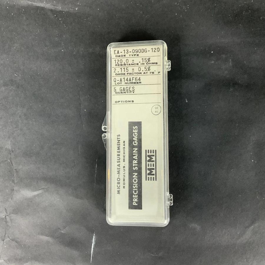 MICRO-MEASUREMENTS EA-13-090DG-120 PRECISION STRAIN GAUGE - BOX OF 5 ($25 OBO)