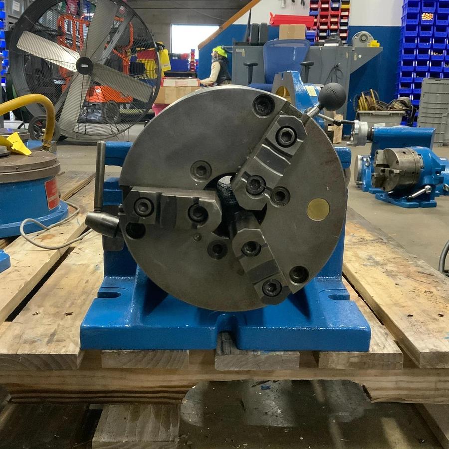 Used 8” VERTCAL & HORIZONTAL ROTARY TABLE MACHINE W/ 3-JAW CHUCK ($700 OBO)