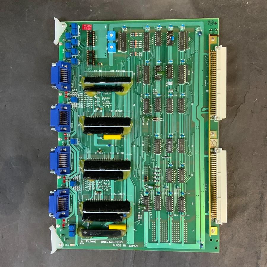 Used MITSUBISHI FX06E BN624A498G5E PC BOARD ($25 OBO)