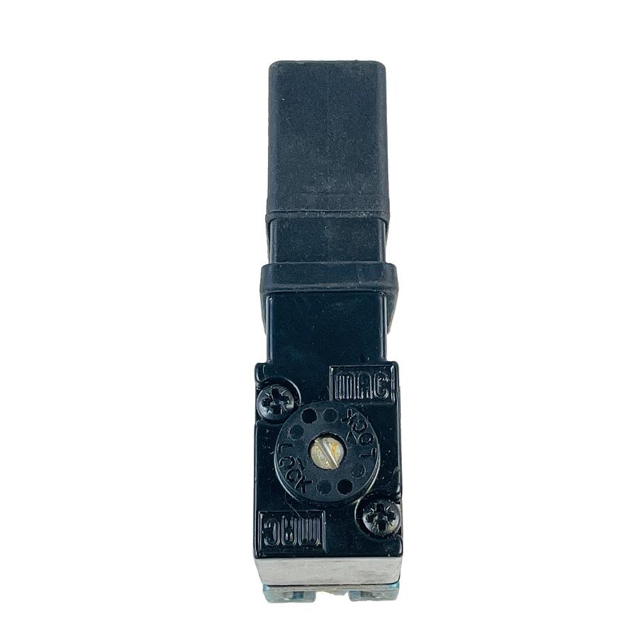 Used MAC 130B-112JB SOLENOID AIR VALVE 120V 60HZ 110V 50HZ 3-WAY 150 PSI DIN