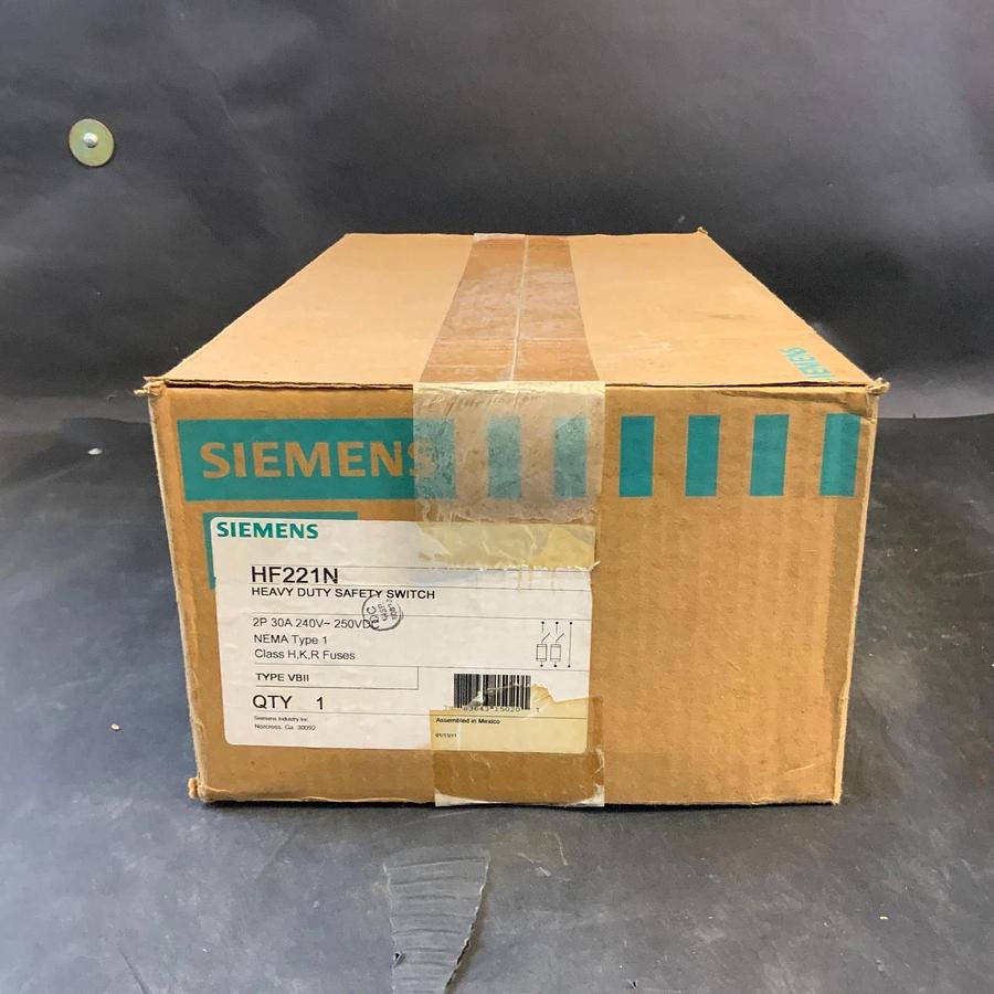 SIEMENS HF221N HEAVY DUTY SAFETY SWITCH ($35 OBO)