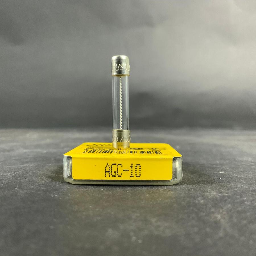 BUSSMANN AGC-10 FUSE - SET OF 5 ($6.50)