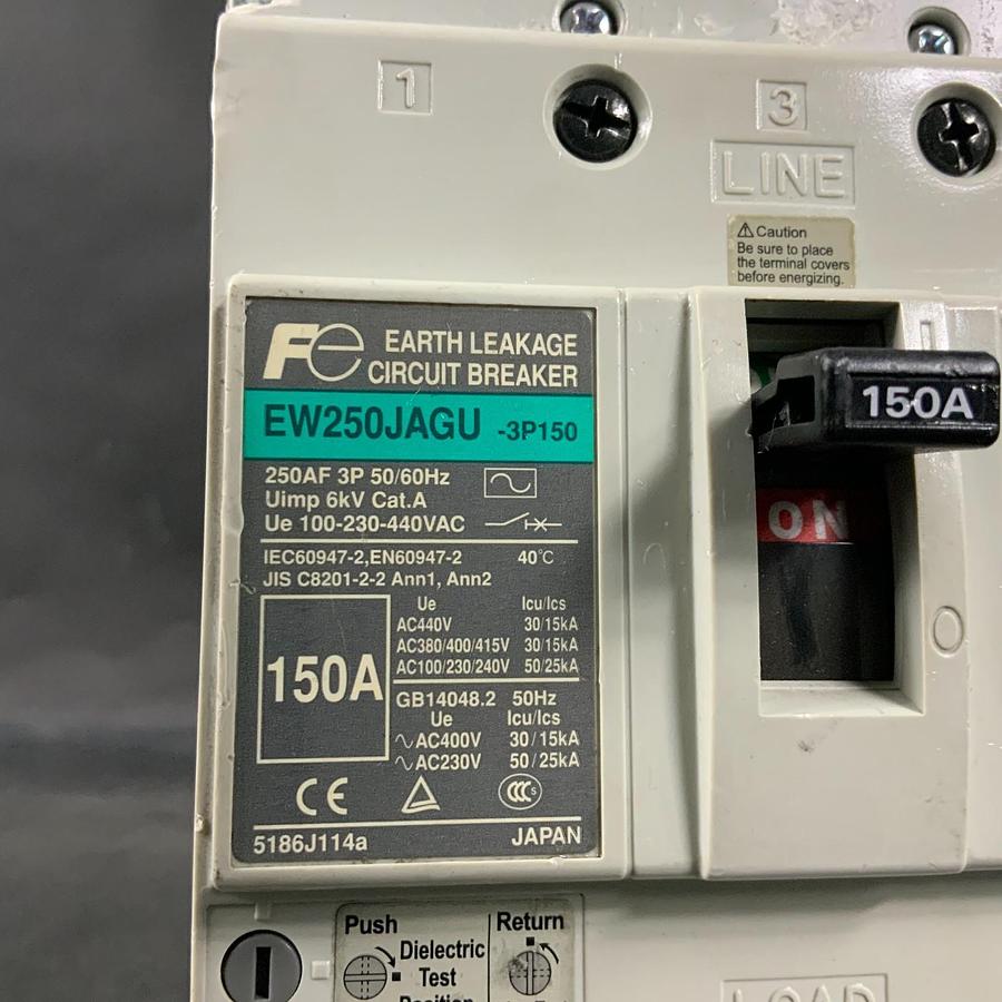 Used FUJI EW250JAGU-3P150 CIRCUIT BREAKER ($125 OBO)