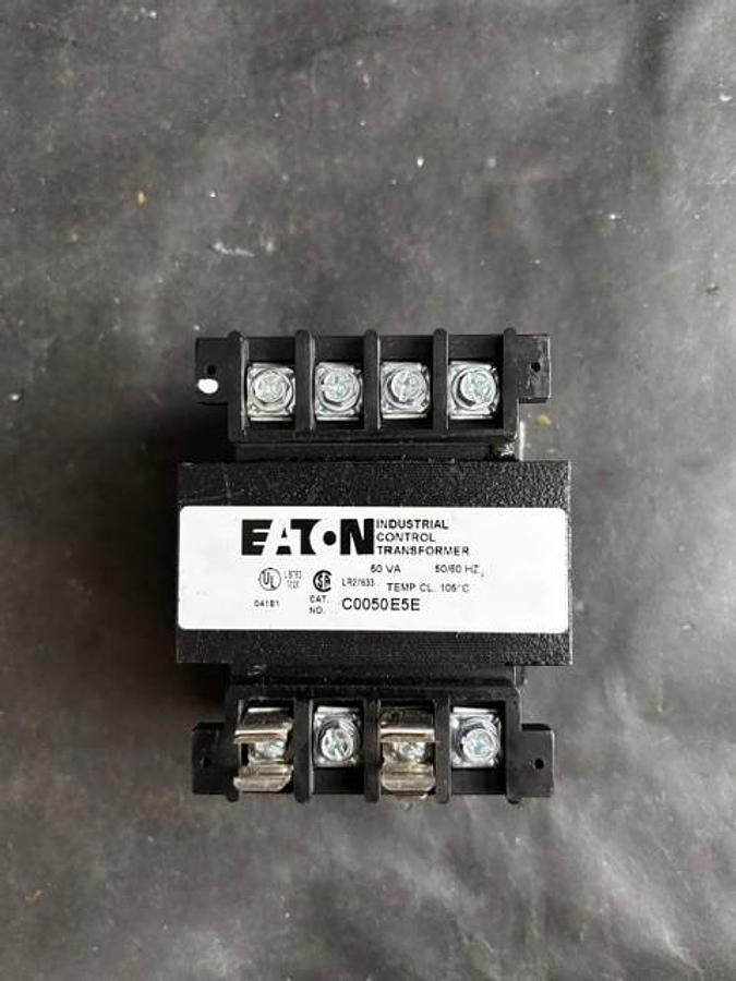 Used EATON C0050E5E CONTROL TRANSFORMER