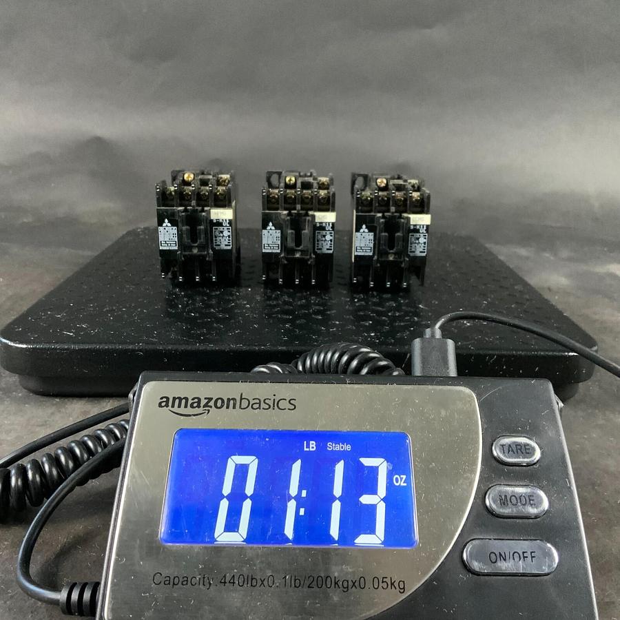 Used MITSUBISHI MSO-K11 UL CONTACTOR - SET OF 3 ($60 OBO)