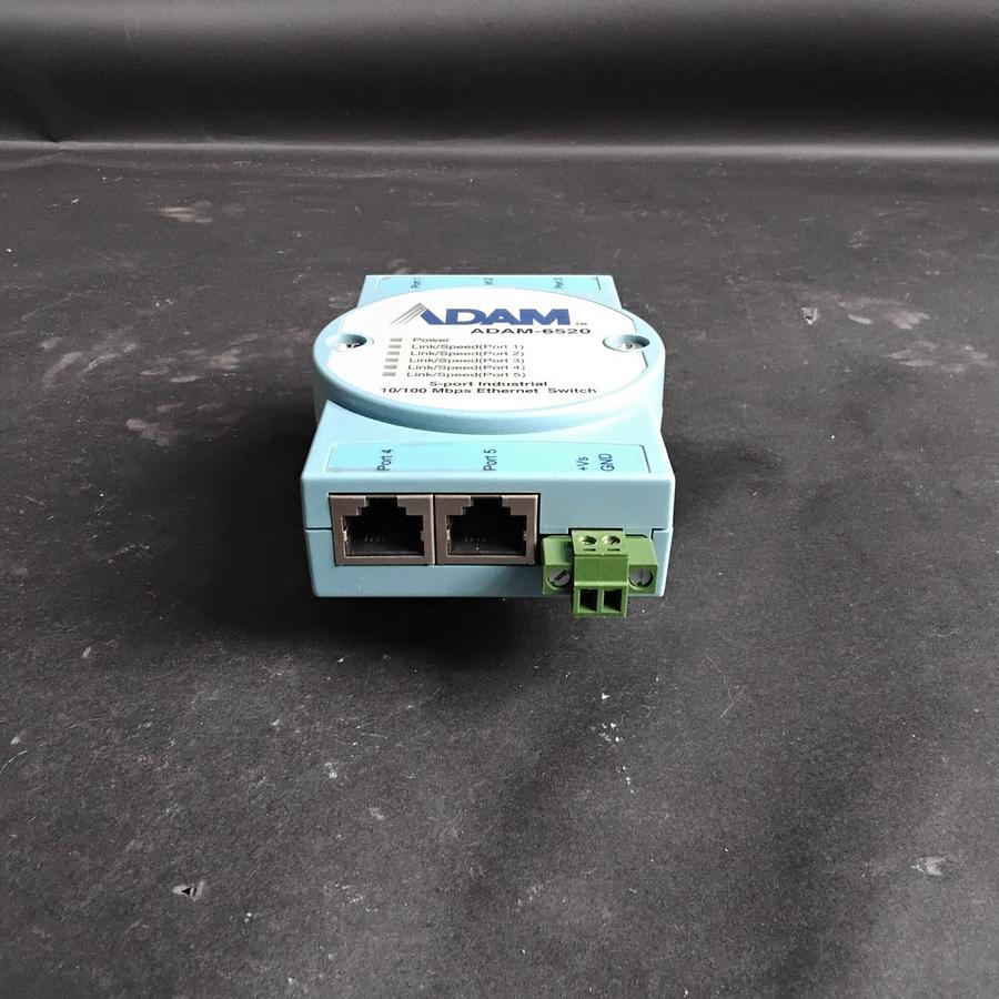Used ADAM ADAM-6520 INDUSTRIAL ETHERNET SWITCH ($30 OBO)