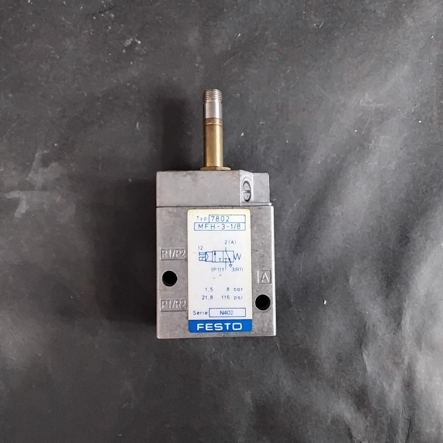 Used FESTO MFH-3-1/8 7802 SOLENOID VALVE ($16 OBO)