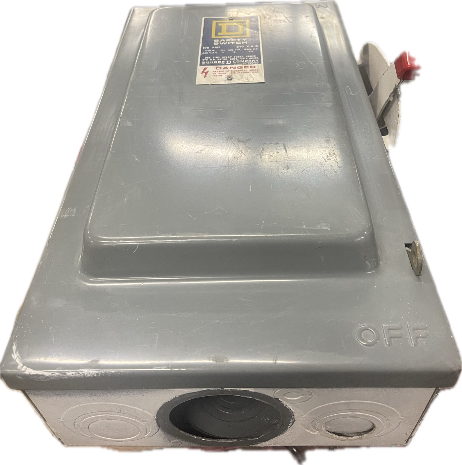 Used Square D Fusible Disconnect Cat No H323N ($69.99 OBO!!!)