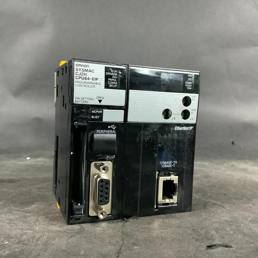 Used OMRON CJ2H-CPU64-EIP CPU UNIT ($1,050 OBO)