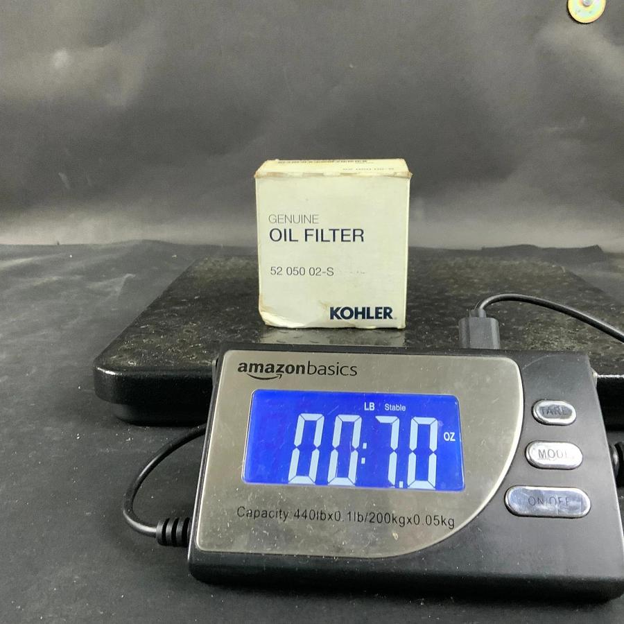 Used KOHLER 5205002-S OIL FILTER ($20 OBO)