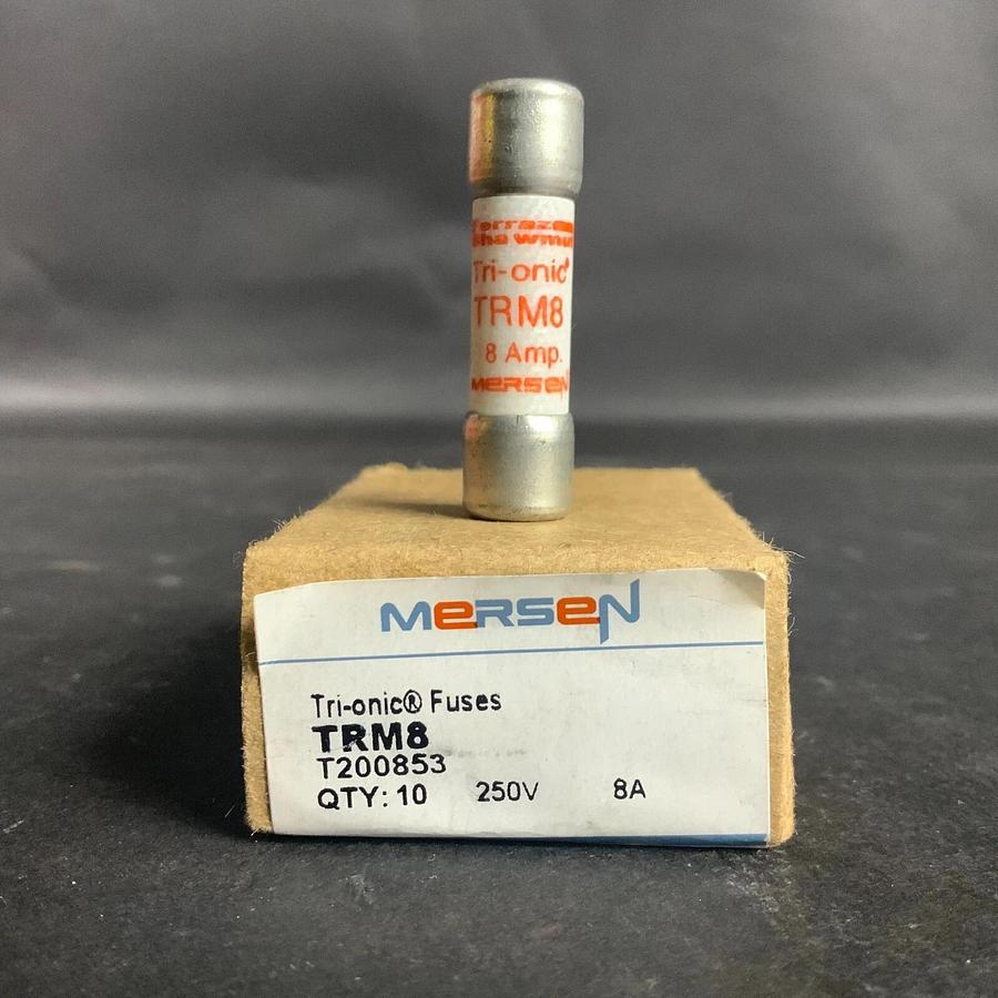 Used BOX OF 10 - FERRAZ SHAWMUT TRM8 GLASS MIDGET FUSES ($70 OBO) - BRAND NEW IN BOX