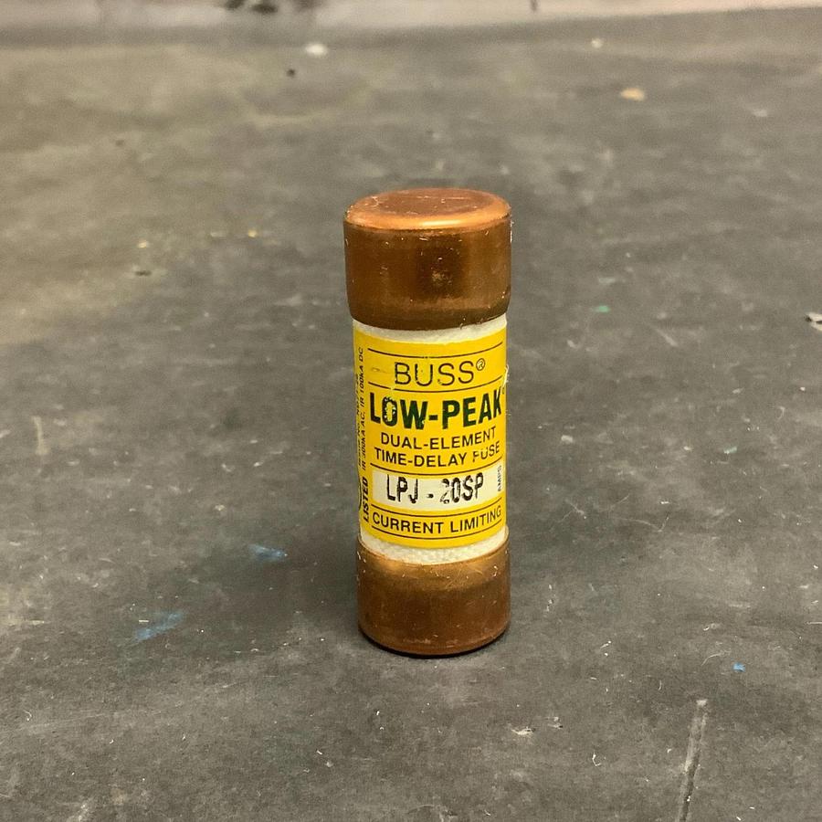 Used BUSSMANN LPJ-20SP LOW-PEAK FUSE ($6 OBO)