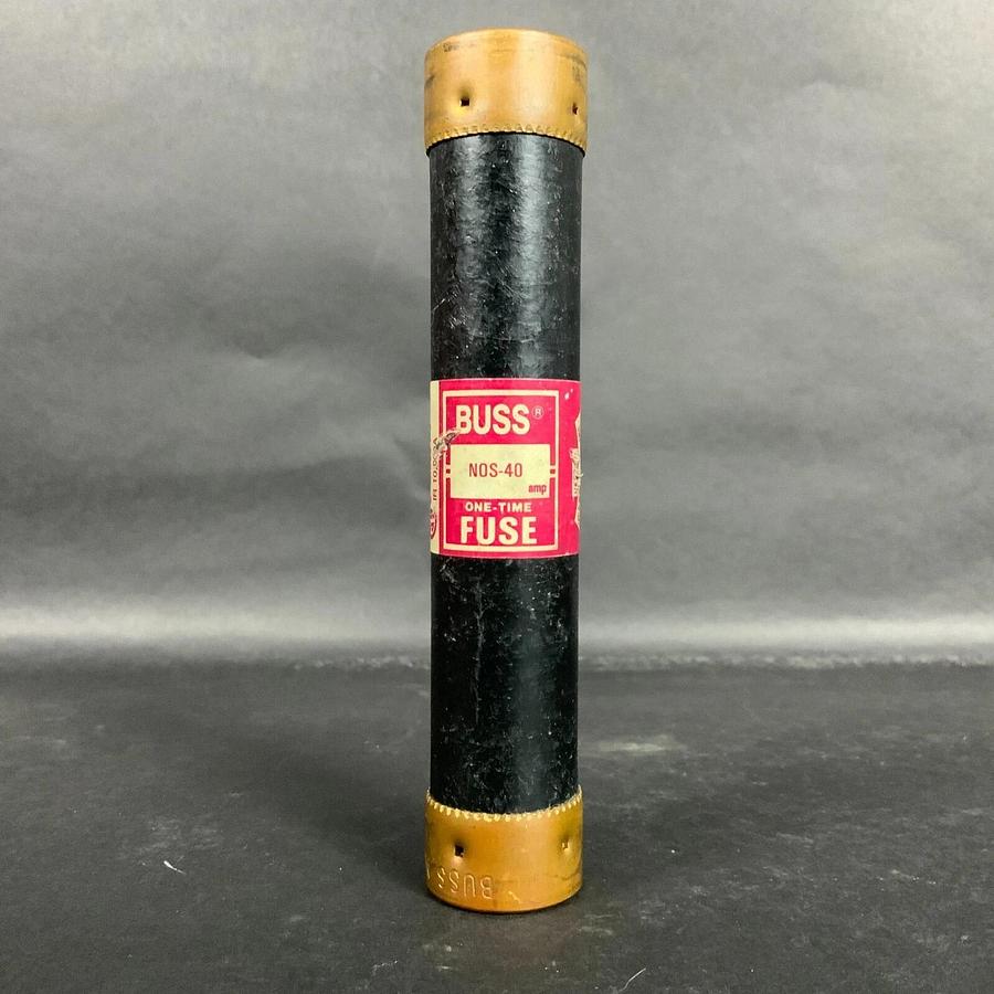 BUSSMANN NOS-40 ONE-TIME FUSE ($10 OBO)