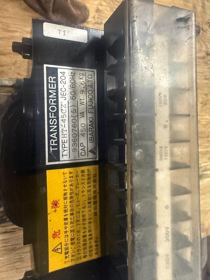 Used IBARAKI FUJI HT-45CZ JEC-204 TRANSFORMER