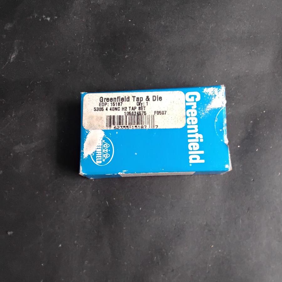 Used GREENFIELD 40NC H2 TAP - SET OF 3 ($12 OBO)