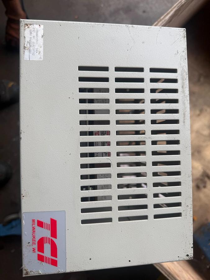 Used TRANS-COIL KLR21BTB2 LINE REACTOR