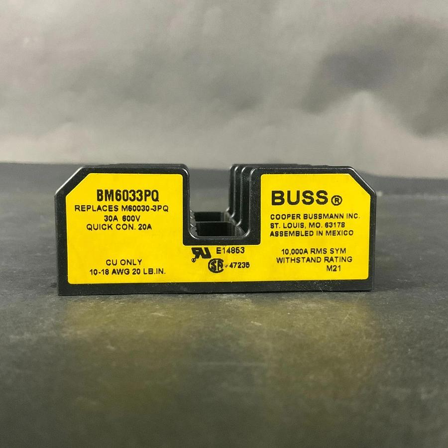 Used BUSSMANN BM6033PQ FUSE HOLDER ($10 OBO)