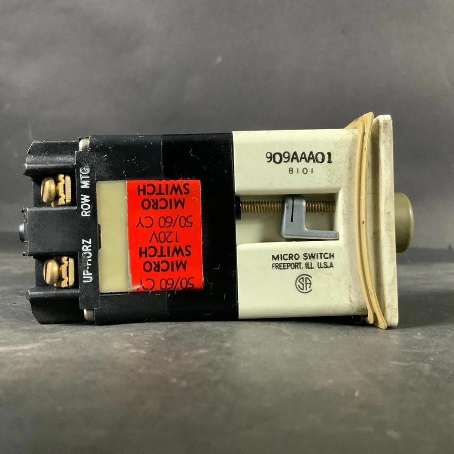 Used HONEYWELL 909AAA01 MICRO SWITCH ($50 OBO)