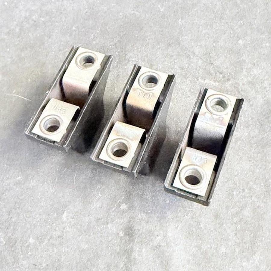 Used ALLEN-BRADLEY N33 HEATER ELEMENTS LOT OF 3