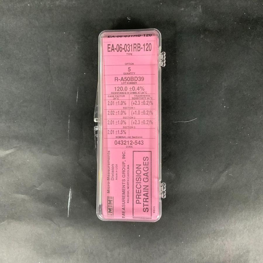Used MICRO-MEASUREMENTS EA-06-031RB-120 PRECISION STRAIN GAUGE - LOT OF 4 ($20 OBO)