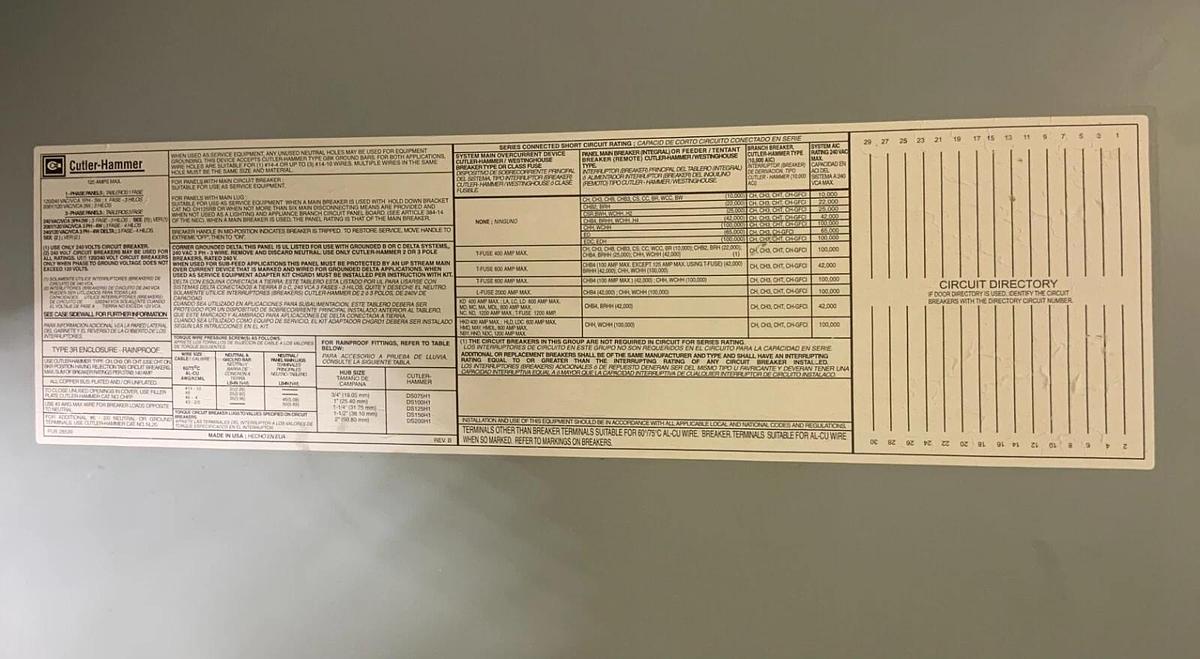 Used CUTLER HAMMER CH22B100R ($99.99/EACH OBO)