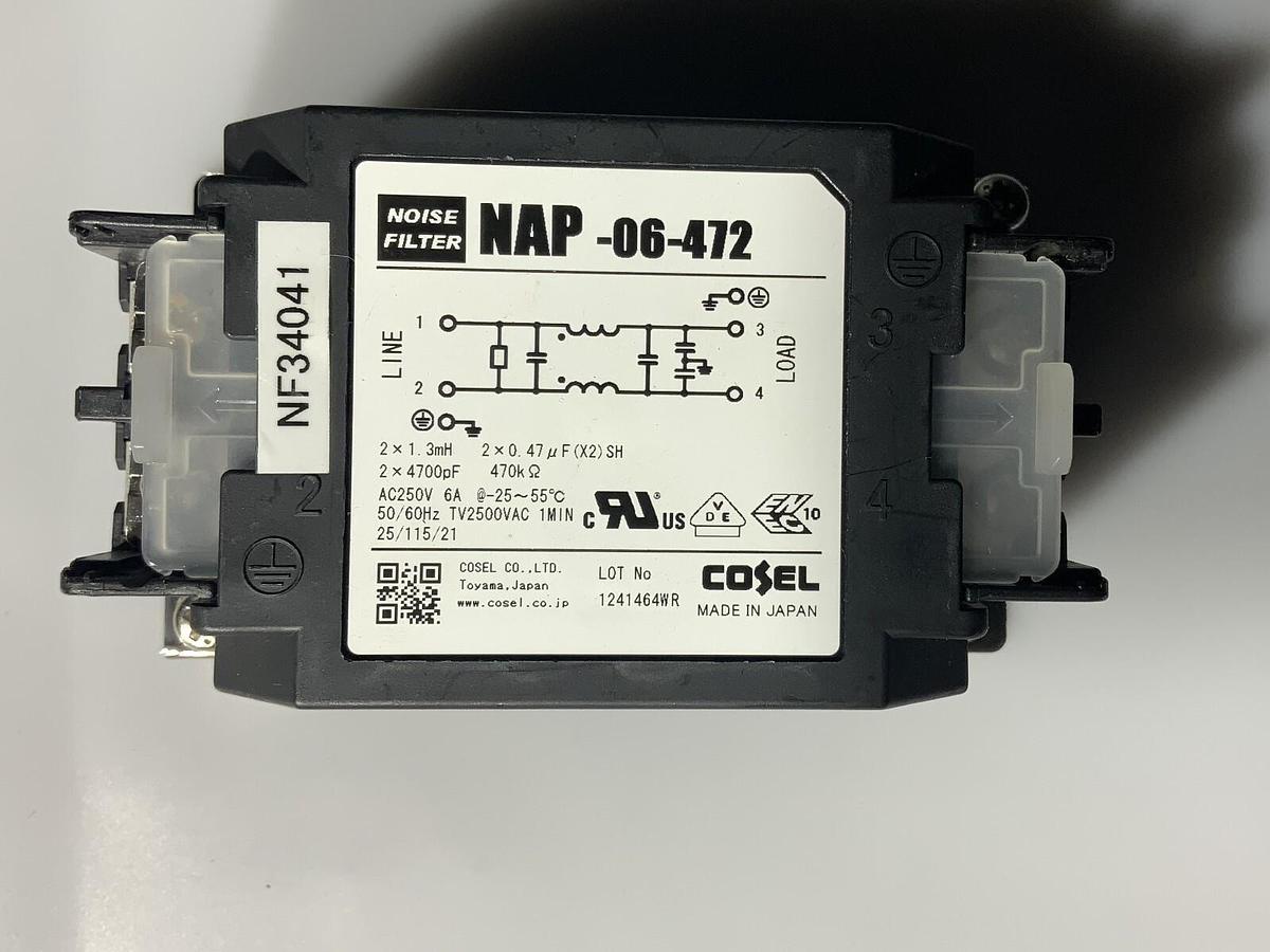 Used COSEL NAP-06-472 NOISE FILTER ($29.99 OBO!!!)