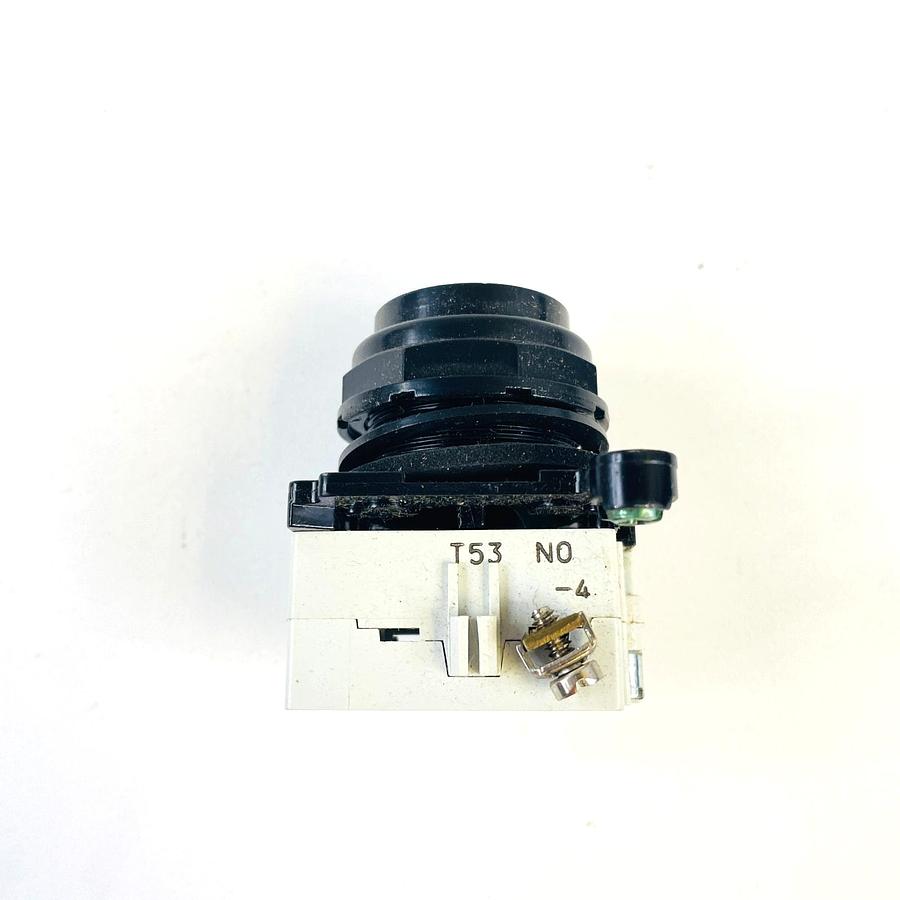 Used CUTLER HAMMER E34PB1-53K3X SER A1 PUSHBUTTON OPERATE 1 N.O. CONTACT BLOCK NEMA