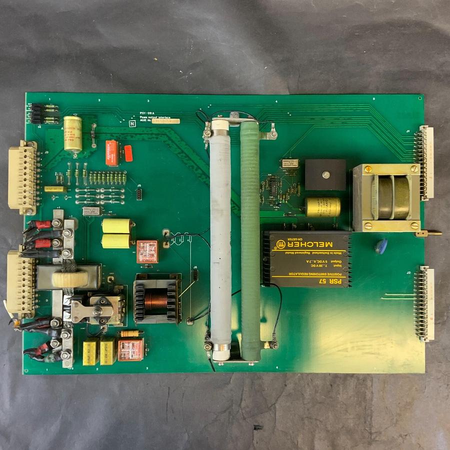 Used AGIE 617.841.2 630172.5 POI-09A POWER OUTPUT INTERFACE ($70 OBO)