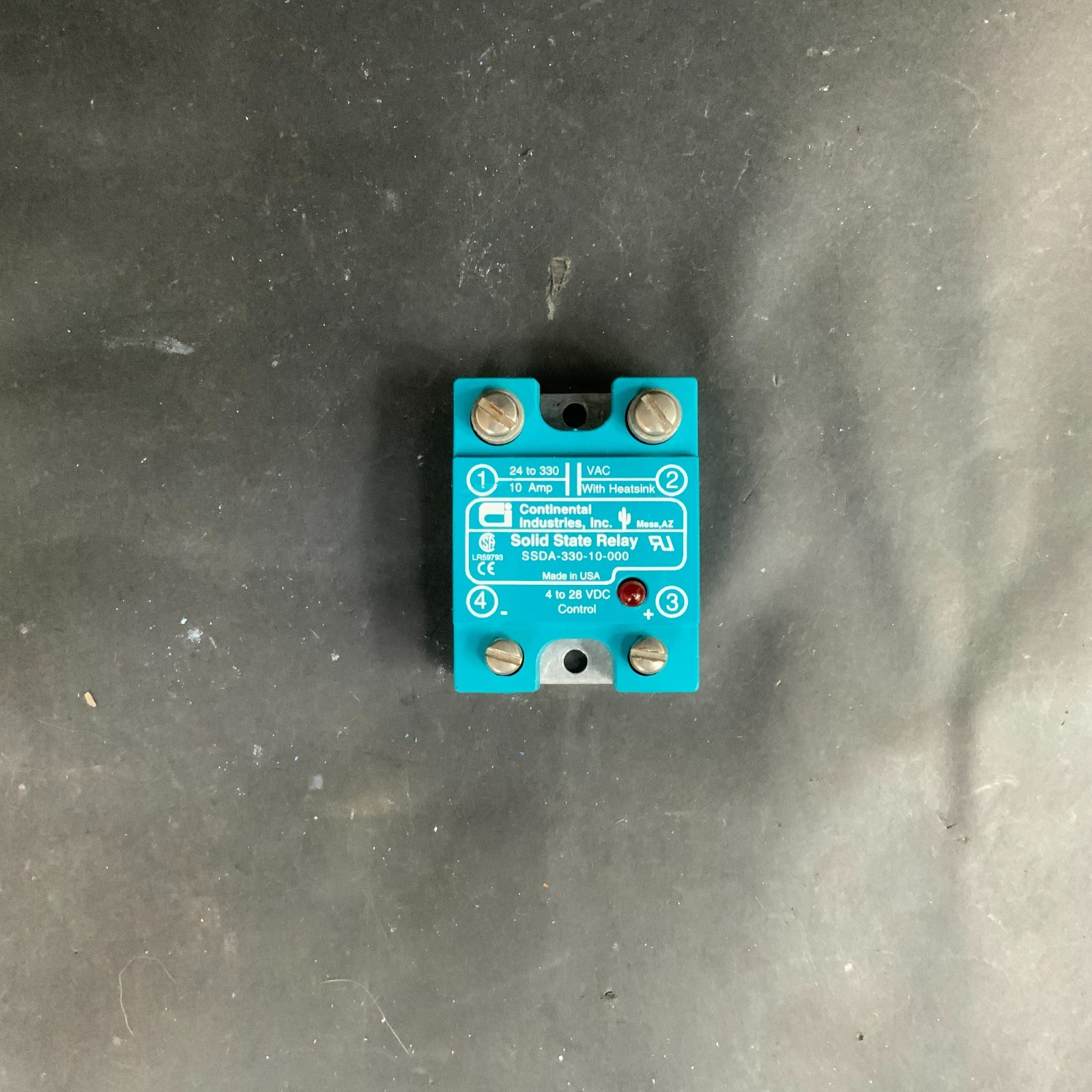 Used CONTINENTAL INDUSTRIES SSDA-330-10-000 SOLID STATE RELAY ($15 OBO)
