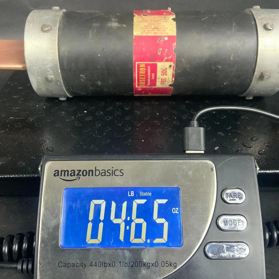 Refurbished BUSSMANN EATON FRS-500 FUSE ($40 OBO) - REFURBISHED OLD STOCK