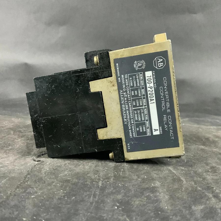 Used ALLEN BRADLEY 700-P200A1 A CONTROL RELAY ($40 OBO)