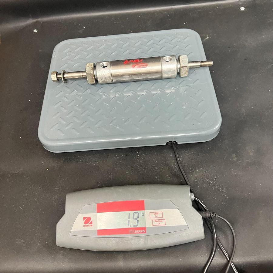 Used BIMBA MRA-172-DXDEZ PNEUMATIC CYLINDER ($35 OBO)