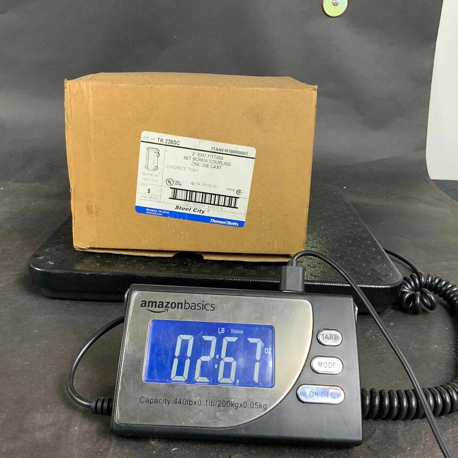 STEEL CITY TK226SC 2” EMT FITTING - SET OF 5 ($100 OBO)