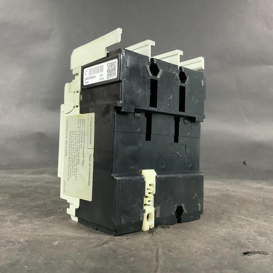 Used FUJI ELECTRIC EW50RAGU-3P010 CIRCUIT BREAKER ($60 OBO)