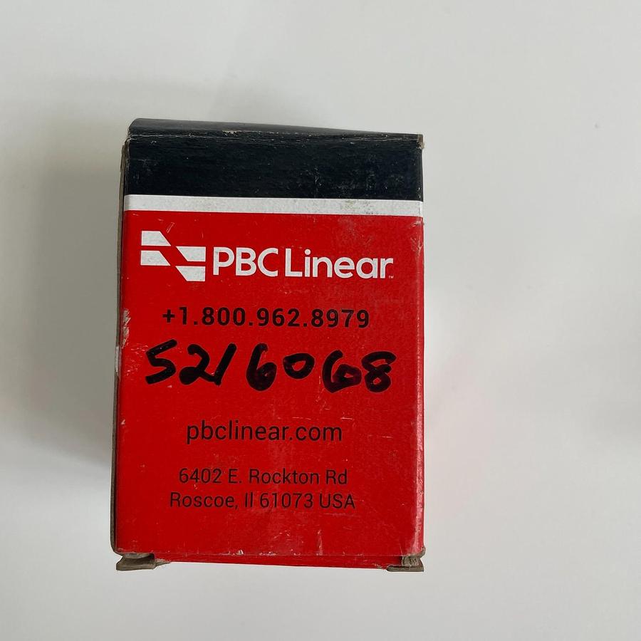 Used PBC LINEAR EPK20G 20MM INNER DIAMETER SQUARE FLANGE LINEAR BALL BEARING OEM