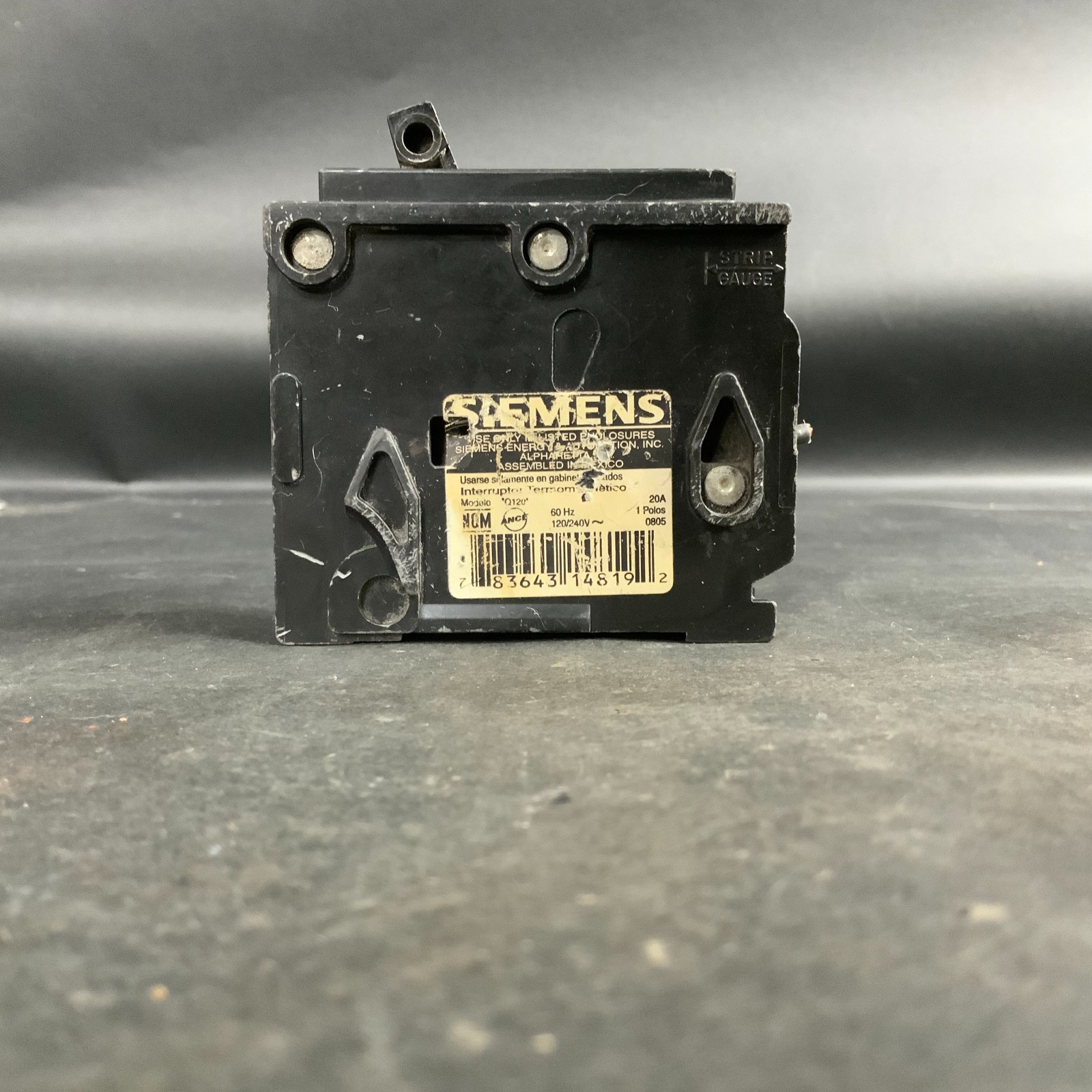 Used SIEMENS Q120 CIRCUIT BREAKER ($5 OBO)