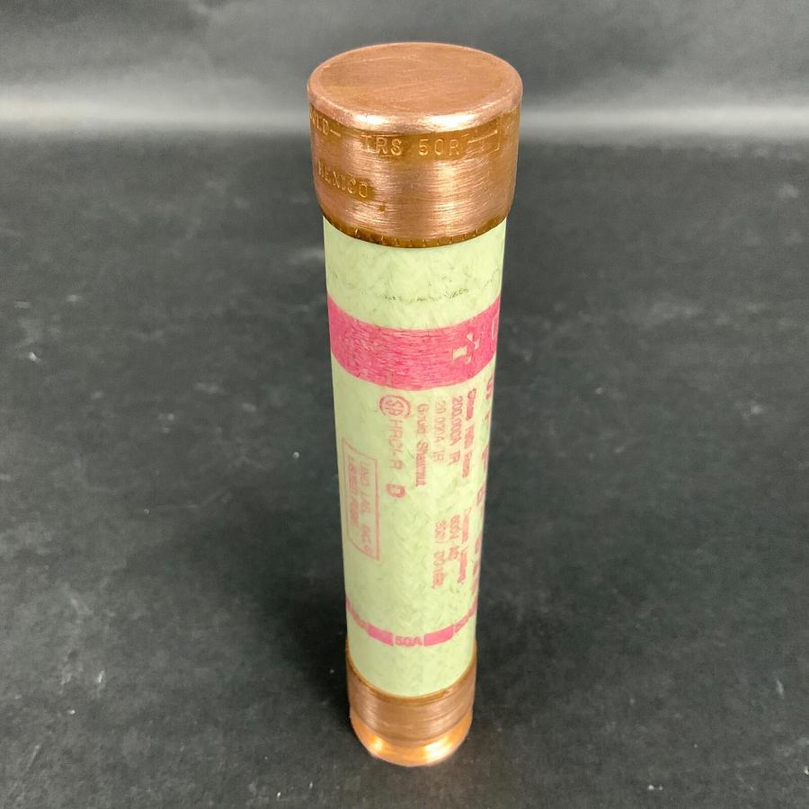 Used Ferraz Shawmut TRS50R Fuse 50A 600V Class RK5 Time Delay Tri-Onic Industrial Use
