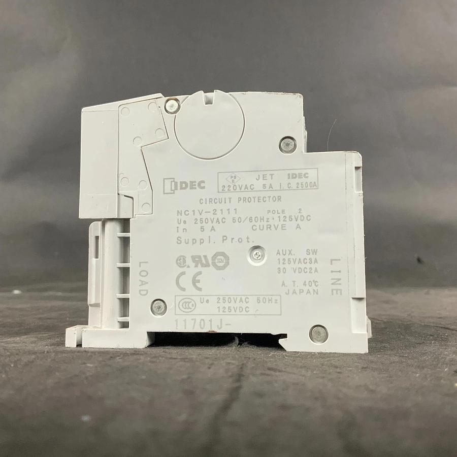 Used IDEC NC1V-21 5A CIRCUIT PROTECTOR ($20 OBO)
