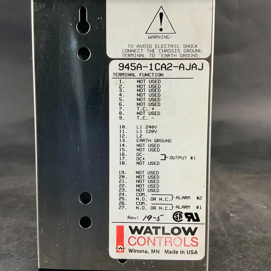 Used WATLOW P45A-1CAZ-AJAJ TEMPERATURE CONTROLLER ($145 OBO)