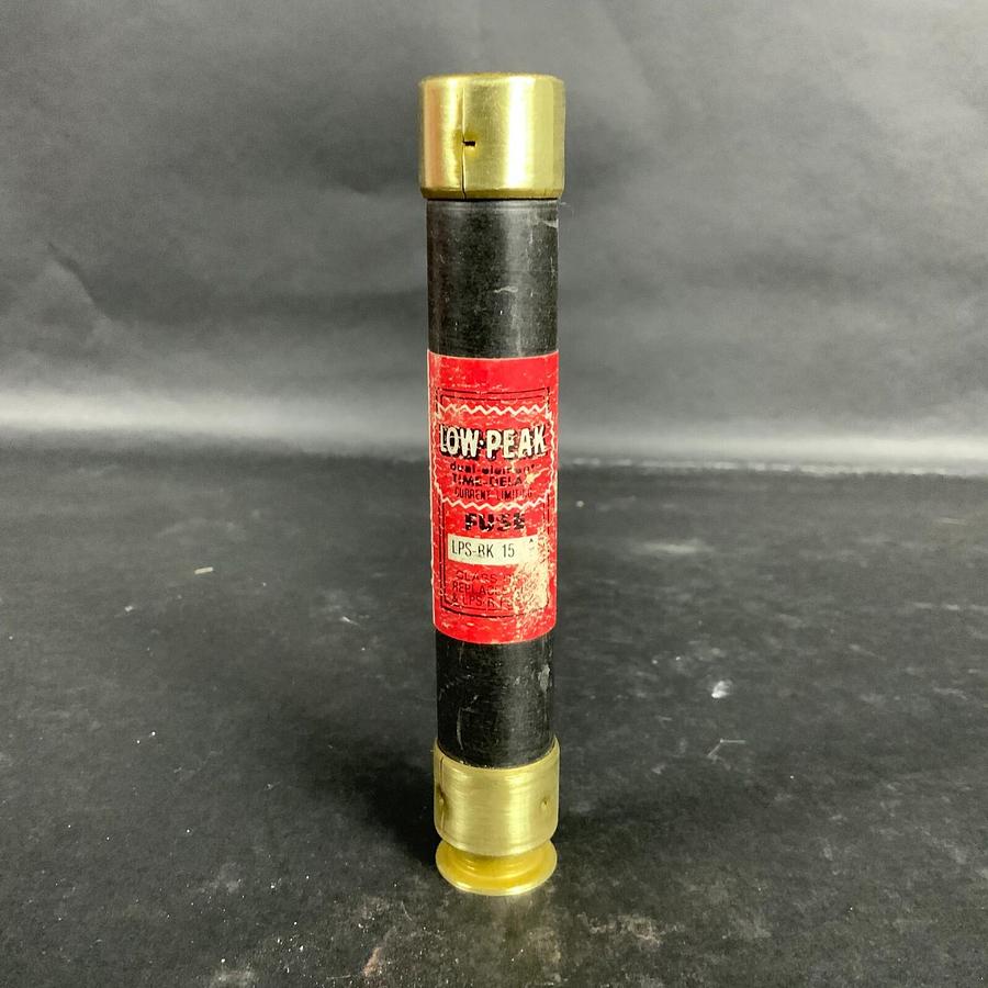 Refurbished BUSSMANN LPS-RK-15 LOW PEAK FUSE ($6 OBO) - REFURBISHED