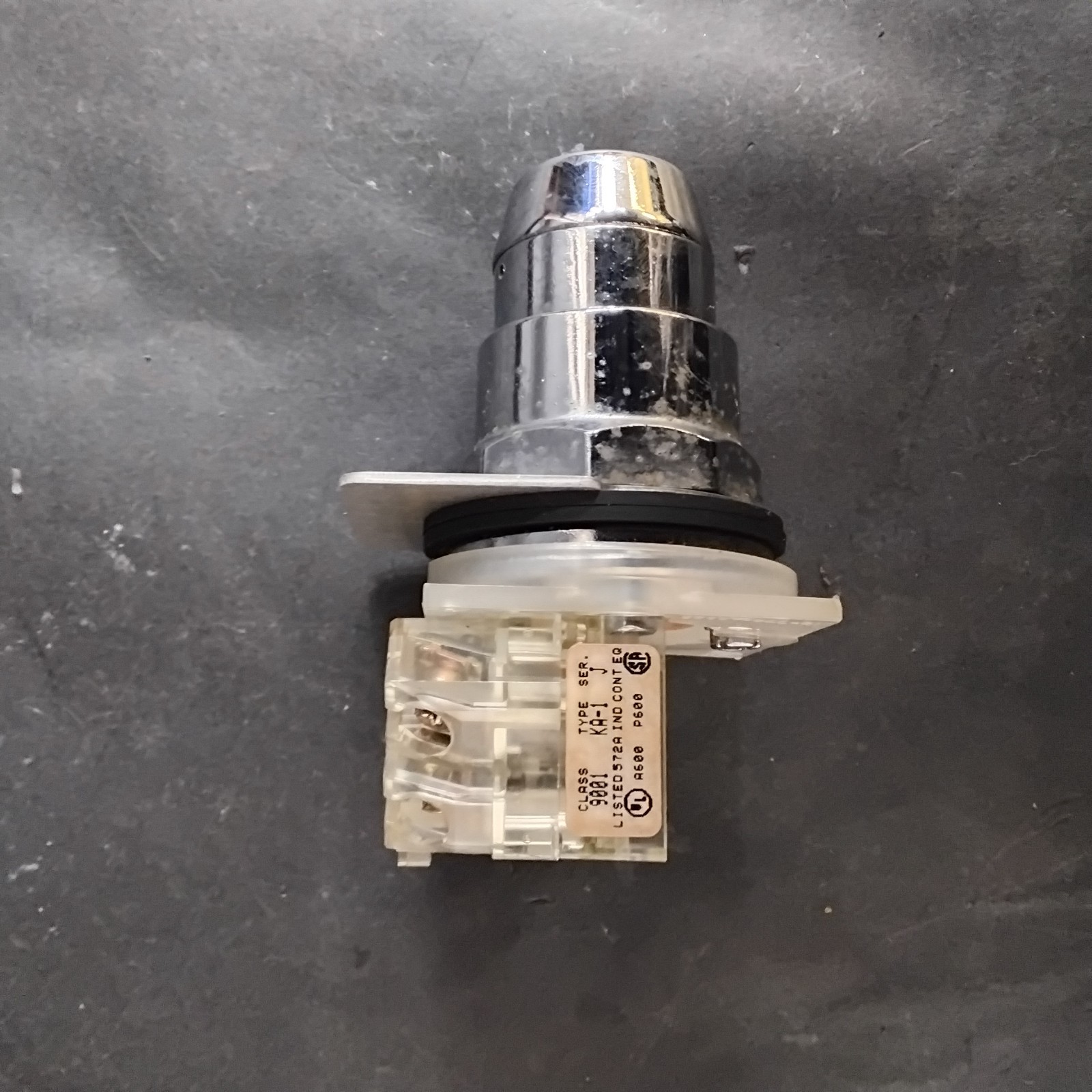Used SQUARE D 9001-KA1 SERIES J SELECTOR SWITCH ($12 OBO)