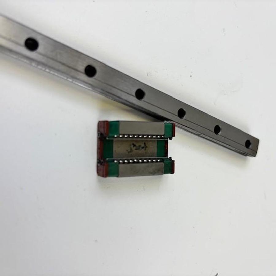 Used HIWIN MGN9 LINEAR RAIL GUIDE