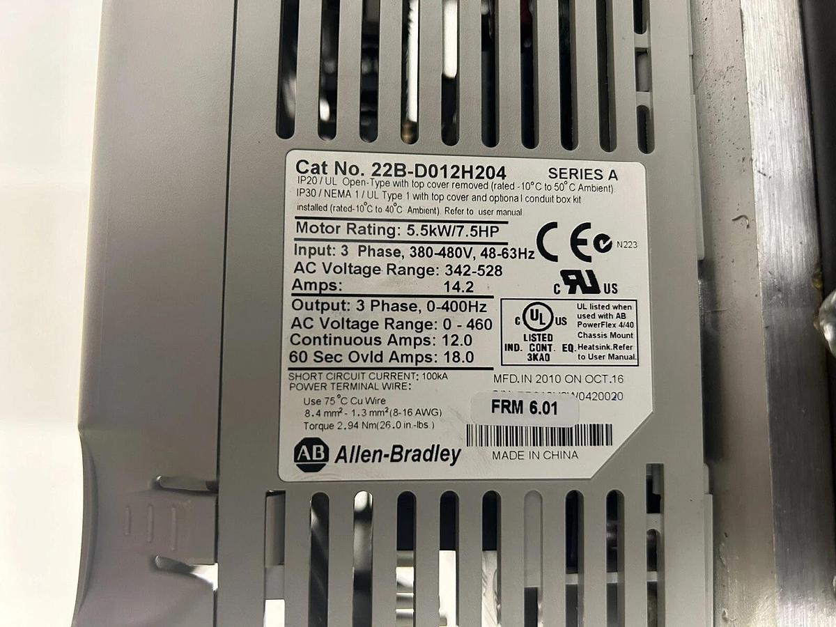 Used 22BD012H204 Powerflex ($2,000 OBO)