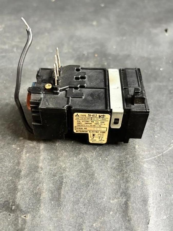 Used MITSUBISHI THK12KP OVERLOAD RELAY