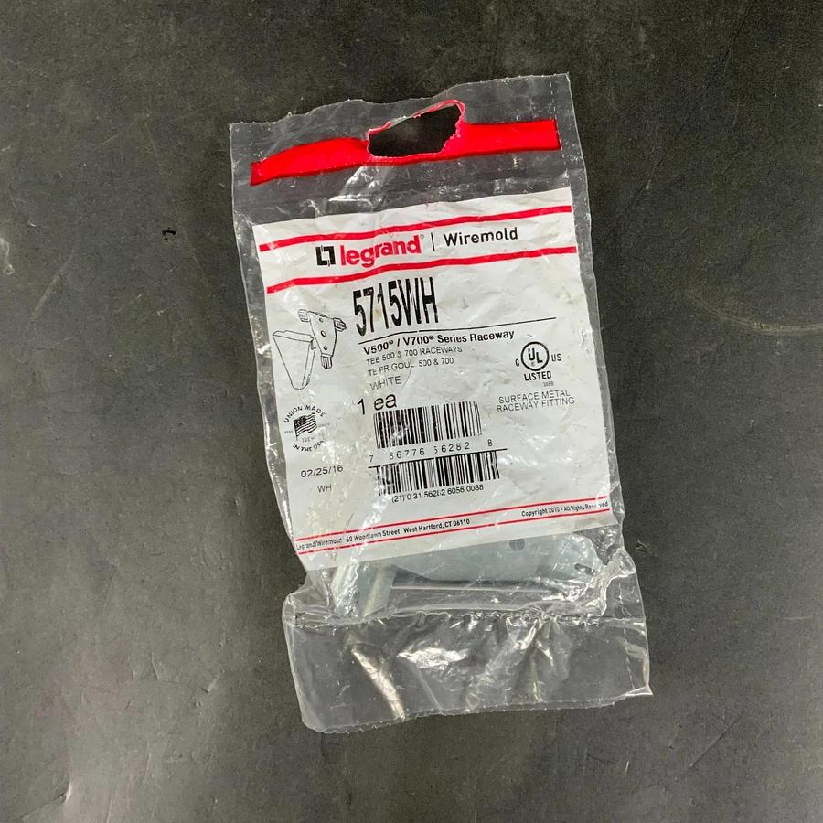 WIREMOLD 5715WH STL TEE WHITE ($5 OBO)